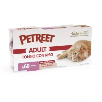 PETREET TUNA+RICE 170x2gr