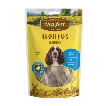 DOGFEST Adult-Rabbit Ear Duck 90gr