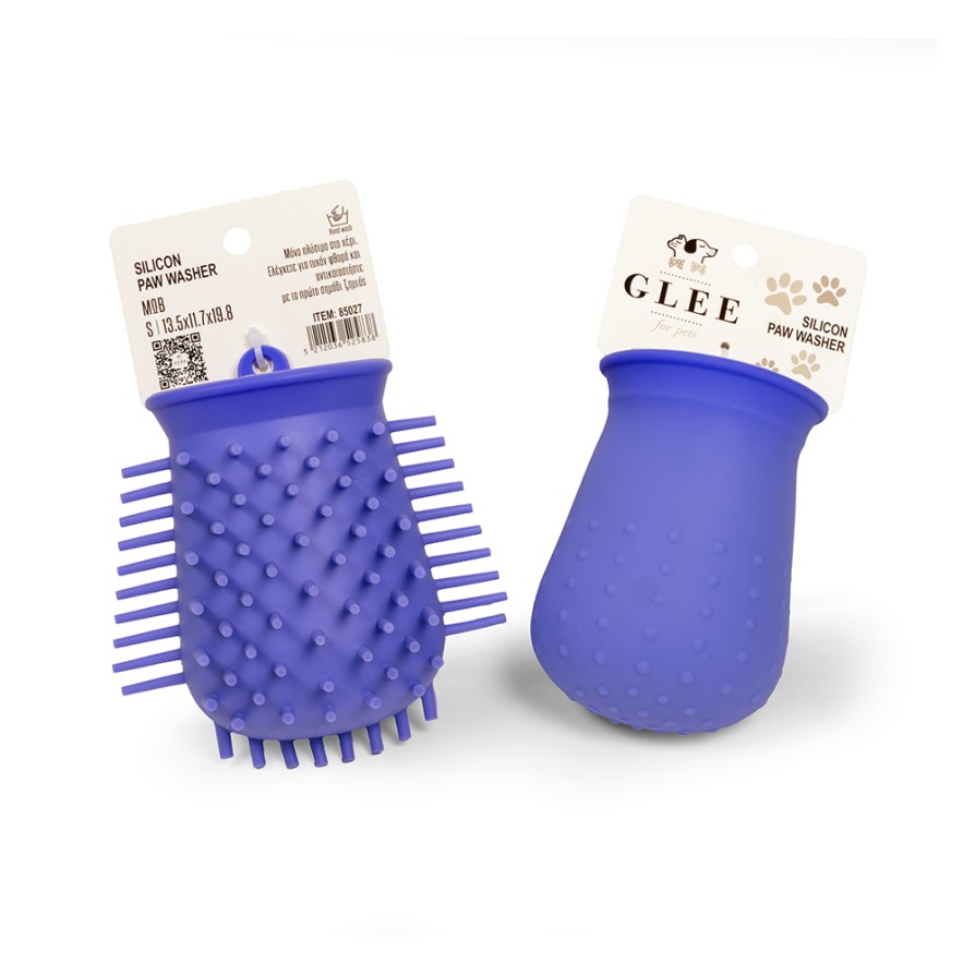 GLEE SILICON PAW WASHER M ΜΩΒ M ΓΙΑ ΤΑ ΠΕΛΜΑΤΑ