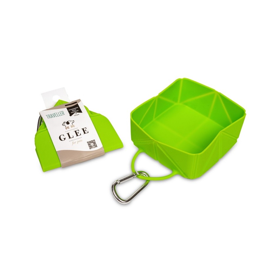GLEE ΠΤΥΣΣΟΜΕΝΟ ΜΠΟΛ ΤΑΞΙΔΙΟΥ ΣΙΛΙΚΟΝΗΣ TRAVELLER ΠΡΑΣΙΝΟ 590 ml GLEE