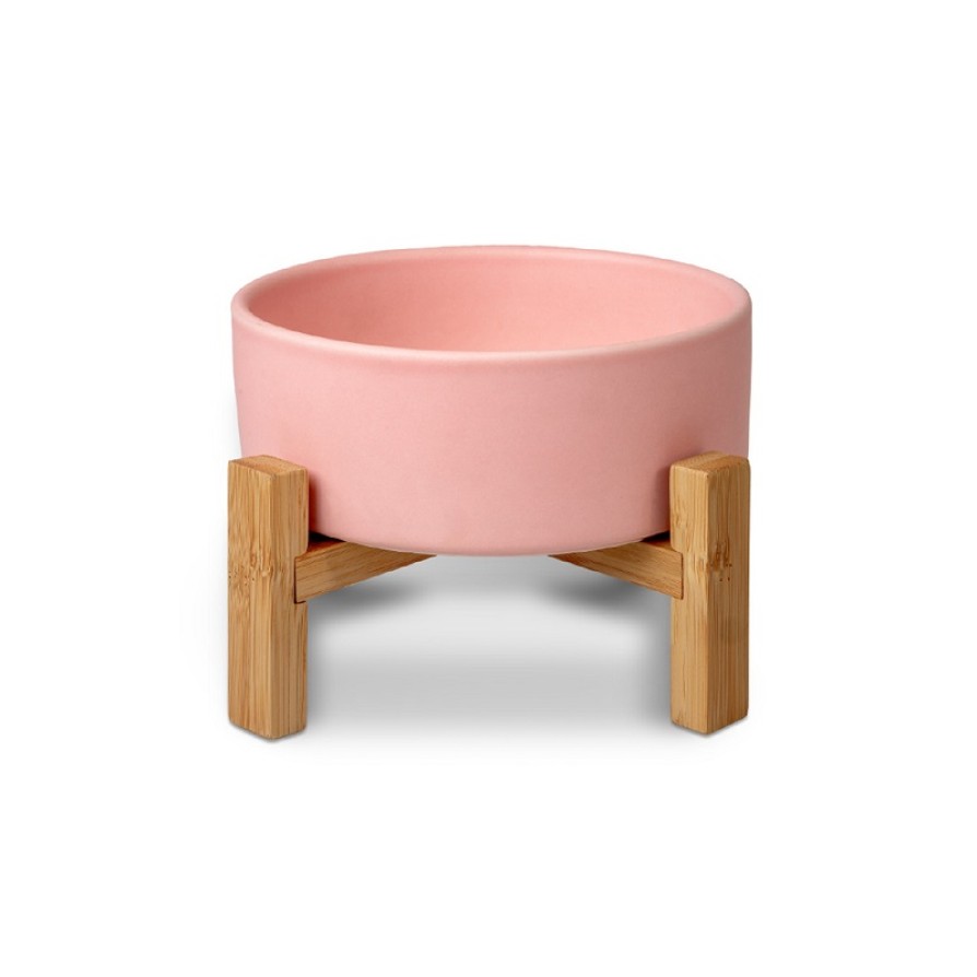 GLEE ΜΠΟΛ ΚΕΡΑΜΙΚΟ ΜΕ ΒΑΣΗ ΡΟΖ LUXURY S 400ml GLEE