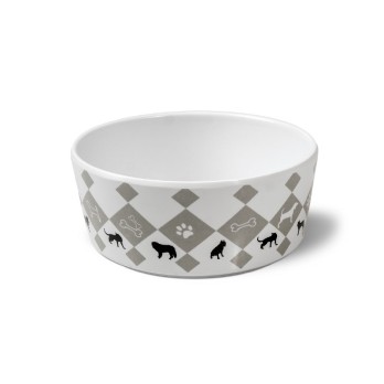 GLEE ΜΠΟΛ ΜΕΛΑΜΙΝΗΣ ΛΕΥΚΟ ΜΠΕΖ PATTERN M 900ml