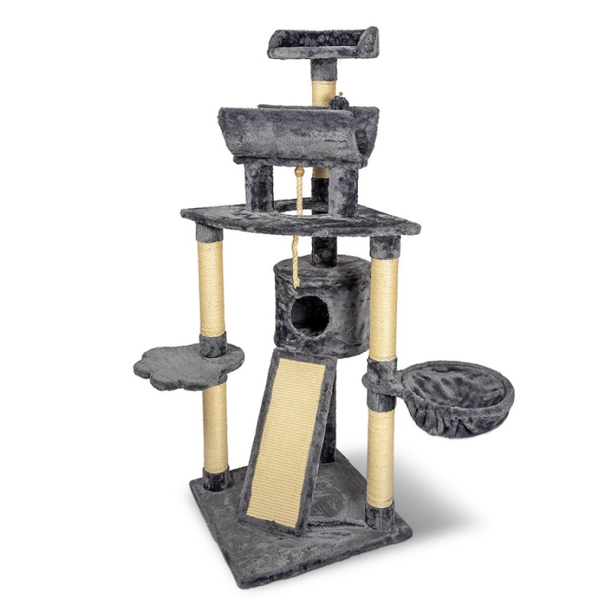 GLEE ΟΝΥΧΟΔΡΟΜΙΟ AETHER ΣΚΟΥΡΟ ΓΚΡΙ 49x49x145cm GLEE