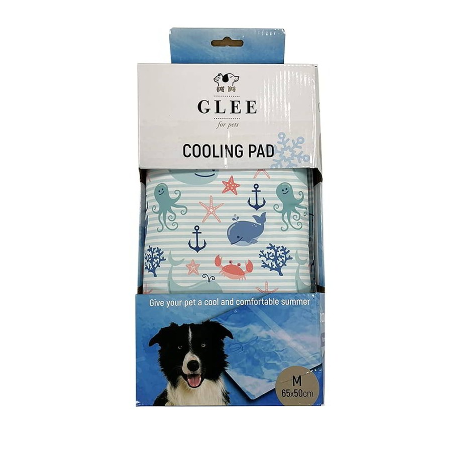 GLEE COOLING PAD OCEAN LIFE L 90 x 50cm GLEE