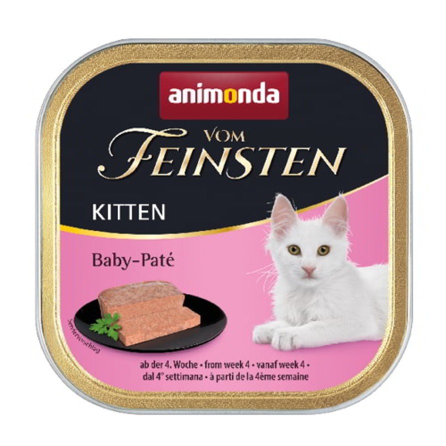 ANIMONDA V.F. KITTEN BABY CAT PATE με Μοσχάρι & Αρνί 100gr ANIMODA
