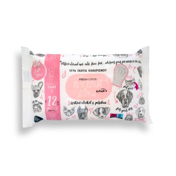 PERFECT CARE WET GLOVE FRESH LOTUS 12 τμχ