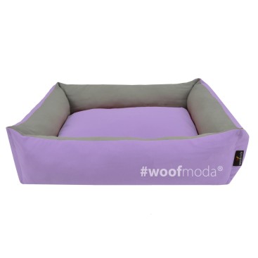 WOOF Πουφ με ενσωματωμένο μαξιλάρι ΛΙΛΑ Νο5 52x82x18cm