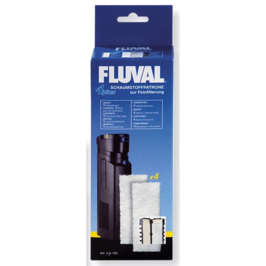 FLUVAL ΣΦΟΥΓΓΑΡΙ ΦΙΛΤΡΟΥ Ν0 4 4ΤΕΜ FLUVAL