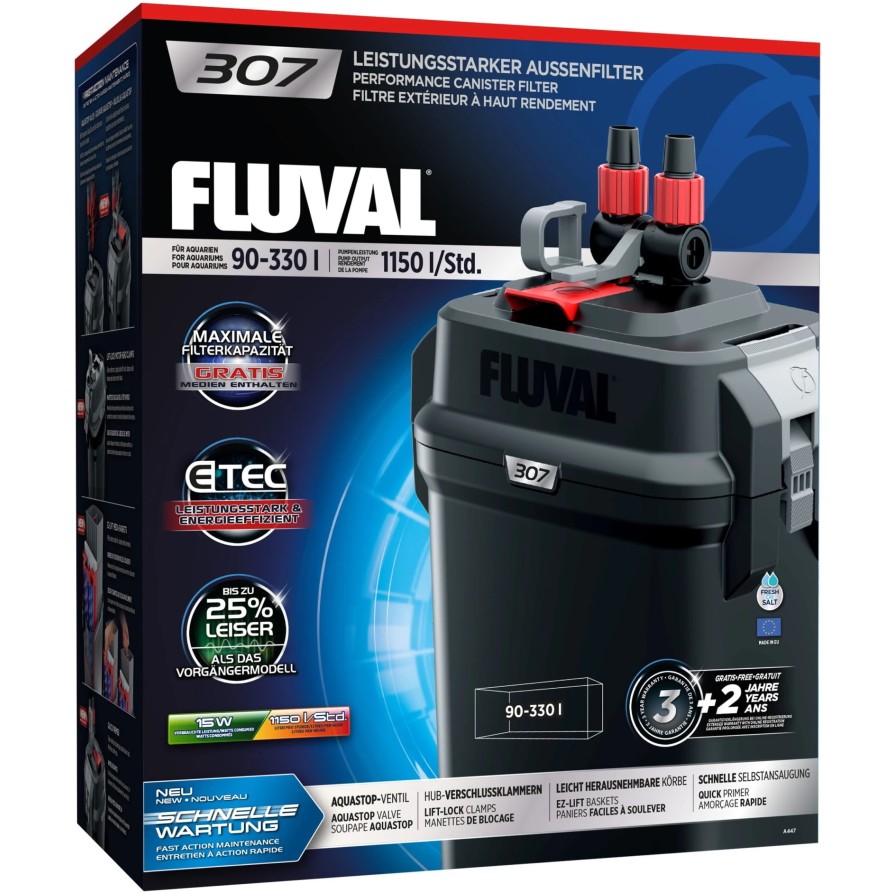 FLUVAL 307 AQUARIUM FILTER FLUVAL