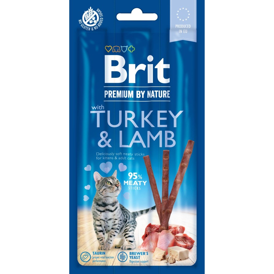 BRIT PREMIUM CAT STICKS ΓΑΛΟΠΟΥΛΑ & ΑΡΝΙ 