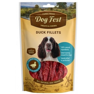 DOGFEST Adult-Duck fillets 90gr