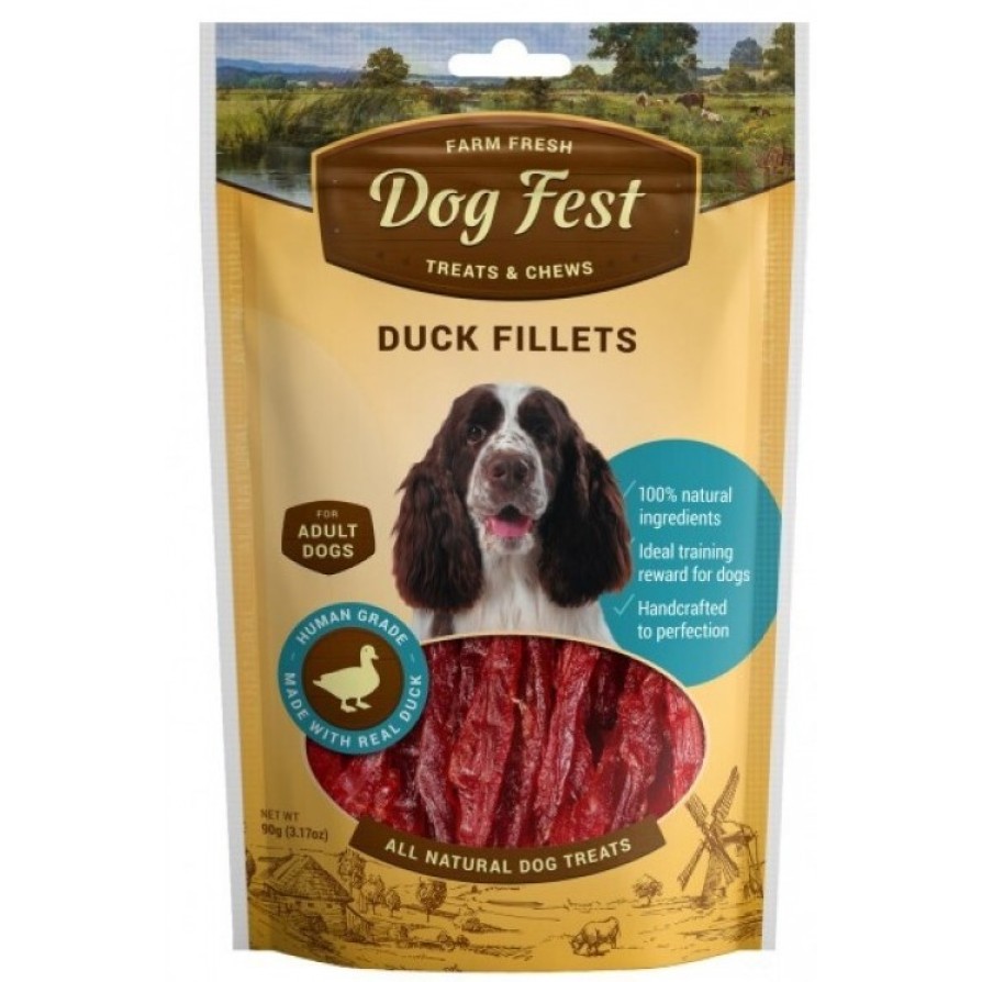 DOGFEST Adult-Duck fillets 90gr DOG FEST