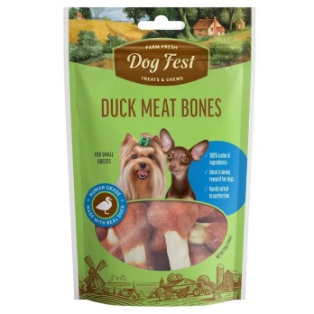 DOGFEST Small-Duck Meat Bones 55gr