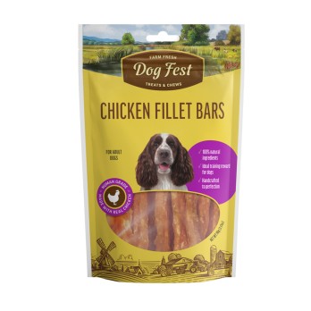 DOGFEST Adult Chicken fillet bars 90gr