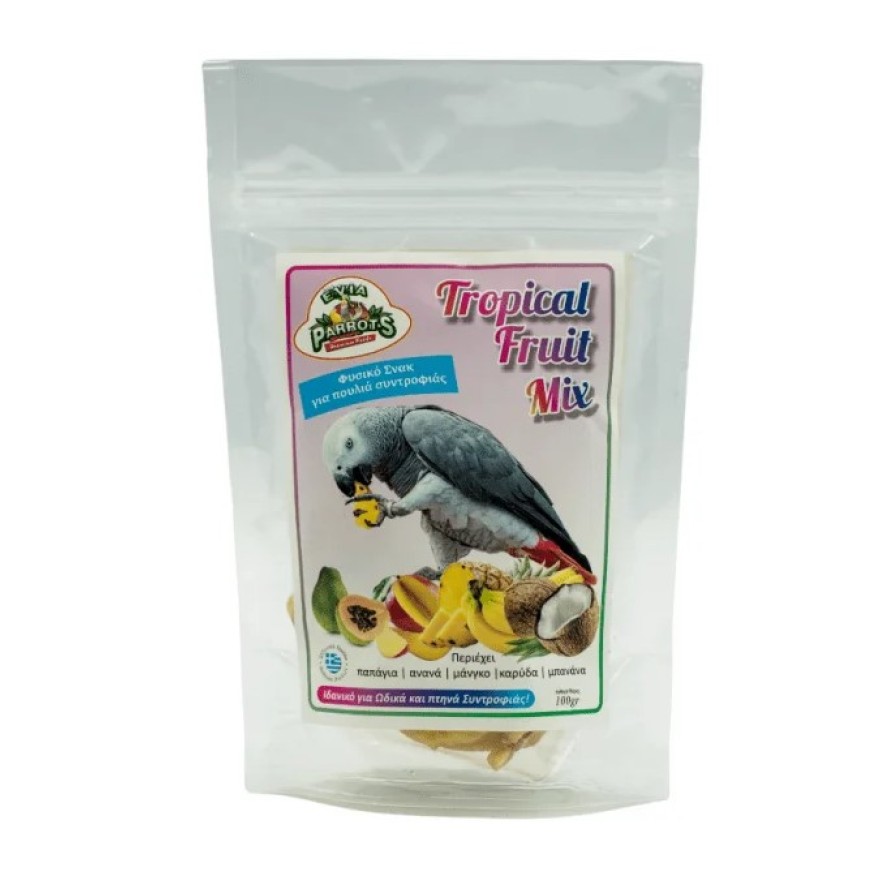 TROPICAL FRUIT MIX 100GR EVIA PARROTS