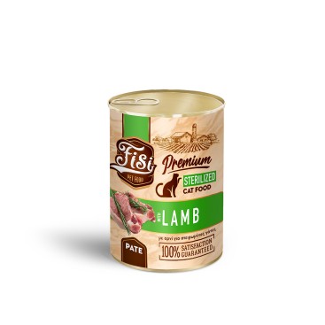 FISI CAT STERILIZED ΠΑΤΕ με Αρνί 400gr