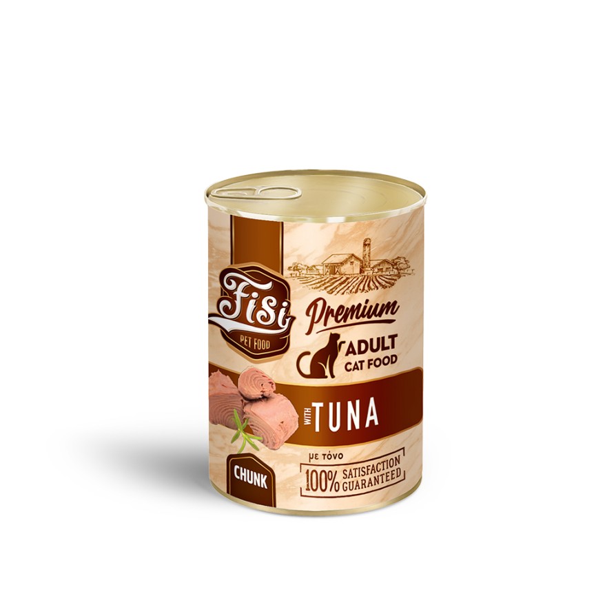 FISI CAT ADULT ΤΟΝΟΣ ΣΕ ΣΑΛΤΣΑ 400GR FISI