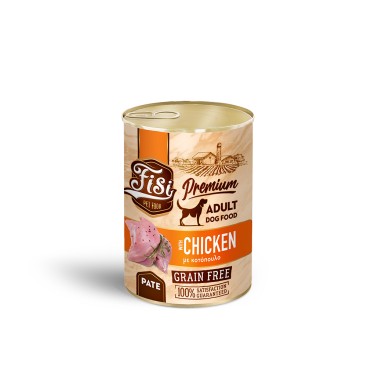 FISI DOG ADULT ΚΟΤΟΠΟΥΛΟ ΠΑΤΕ 400GR