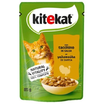 KITEKAT Κομματάκια σε Σάλτσα Γαλοπούλα 85gr