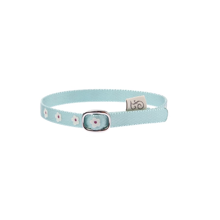 ΠΕΡΙΛΑΙΜΙΟ FOR CATS FLOWER LUGHT BLUE 1X35CM FERRIBIELLA