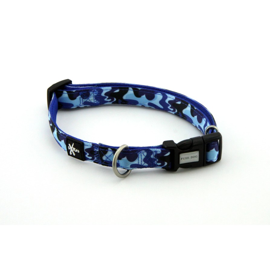 ΠΕΡΙΛΑΙΜΙΟ ADJUSTABLE COLL. FUXTREME 1X20-35CM BLUE FERRIBIELLA