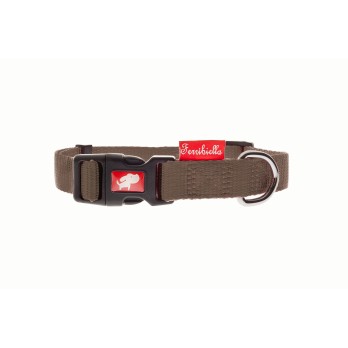 ΠΕΡΙΛΑΙΜΙΟ ADJUSTABLE NYLON L 25MM BROWN