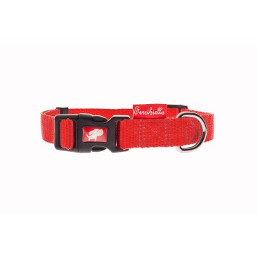 ΠΕΡΙΛΑΙΜΙΟ ADJUSTABLE NYLON L 25MM RED