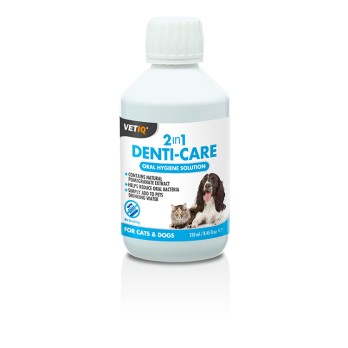 VETIQ Denti Care Πόσιμο Διάλυμα 250ml Dog Cat