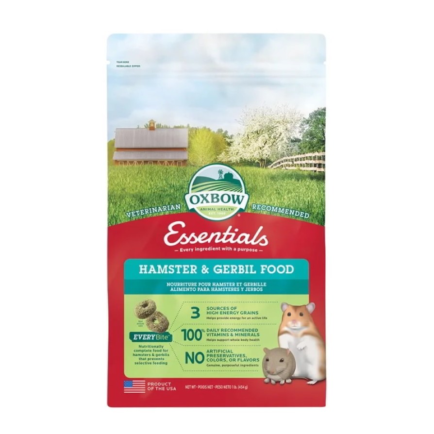 OXBOW ESSENTIALS HAMSTER/GERBIL 454GR OXBOW