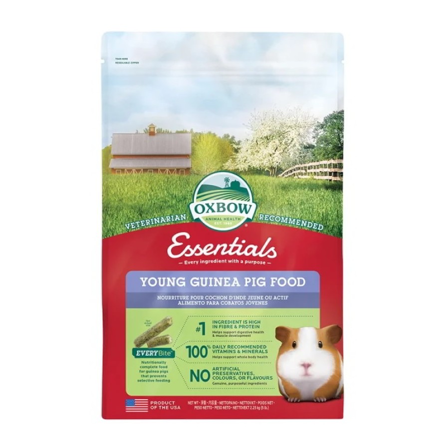 OXBOW ESSENTIALS JUNIOR GUINEA 2,25KG ΓΙΑ ΚΟΥΝΕΛΙΑ