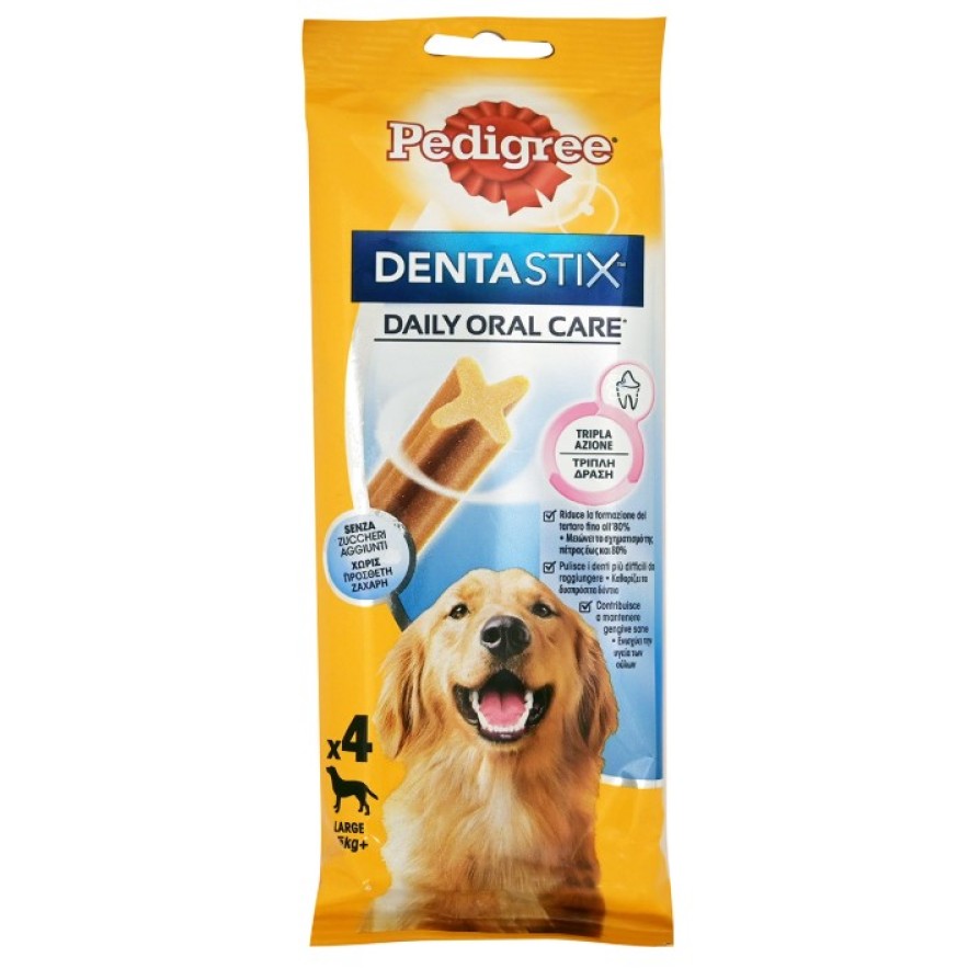 PEDIGREE DENTASTIX LARGE 4 x 154GR DENTASTIX
