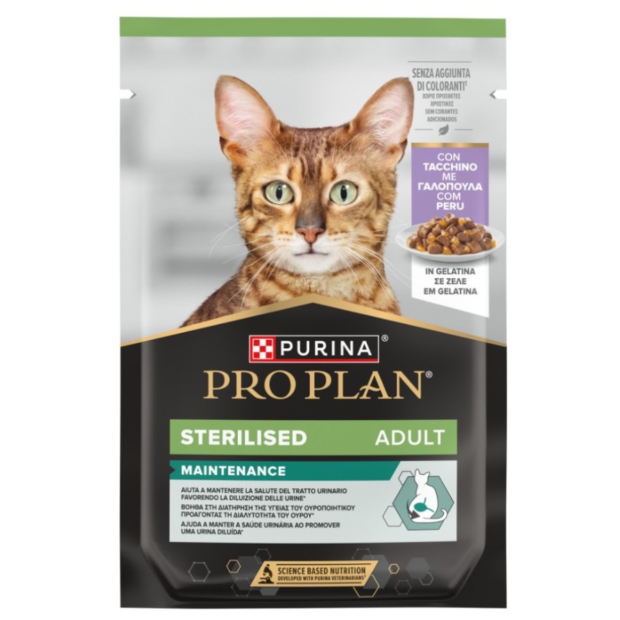 Pro Plan Cat Wet STERILISED TURKEY Maintenance jely 85g PRO PLAN
