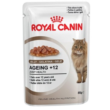 ROYAL CANIN FELINE WET AGEING +12 JELLY 85gr ''3+1 Δώρο'' *προς Κ*