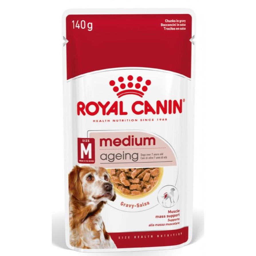 ROYAL CANIN ΦΑΚΕΛΑΚΙ MEDIUM AGEING 140GR ROYAL CANIN