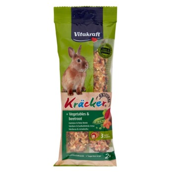 VITAKRAFT KRACKER DUO για Κουνέλια με Λαχανικά & Παντζάρι 2sticks