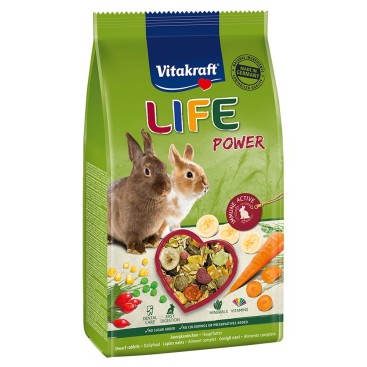 VITAKRAFT LIFE POWER για Κουνέλια 600gr