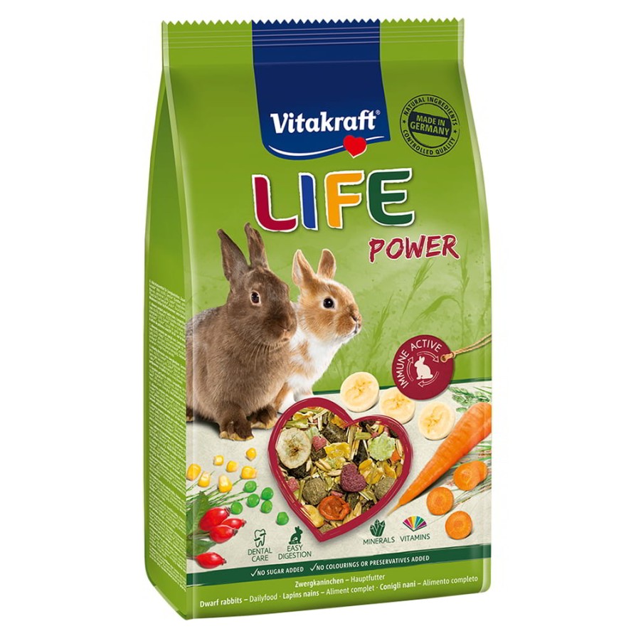 VITAKRAFT LIFE POWER FOR RABBITS 600GR VITAKRAFT