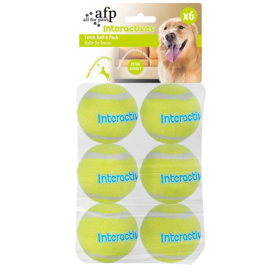 AFP Παιχνίδι Σκύλου Interactive - Fetch balls 6 pack AFP 