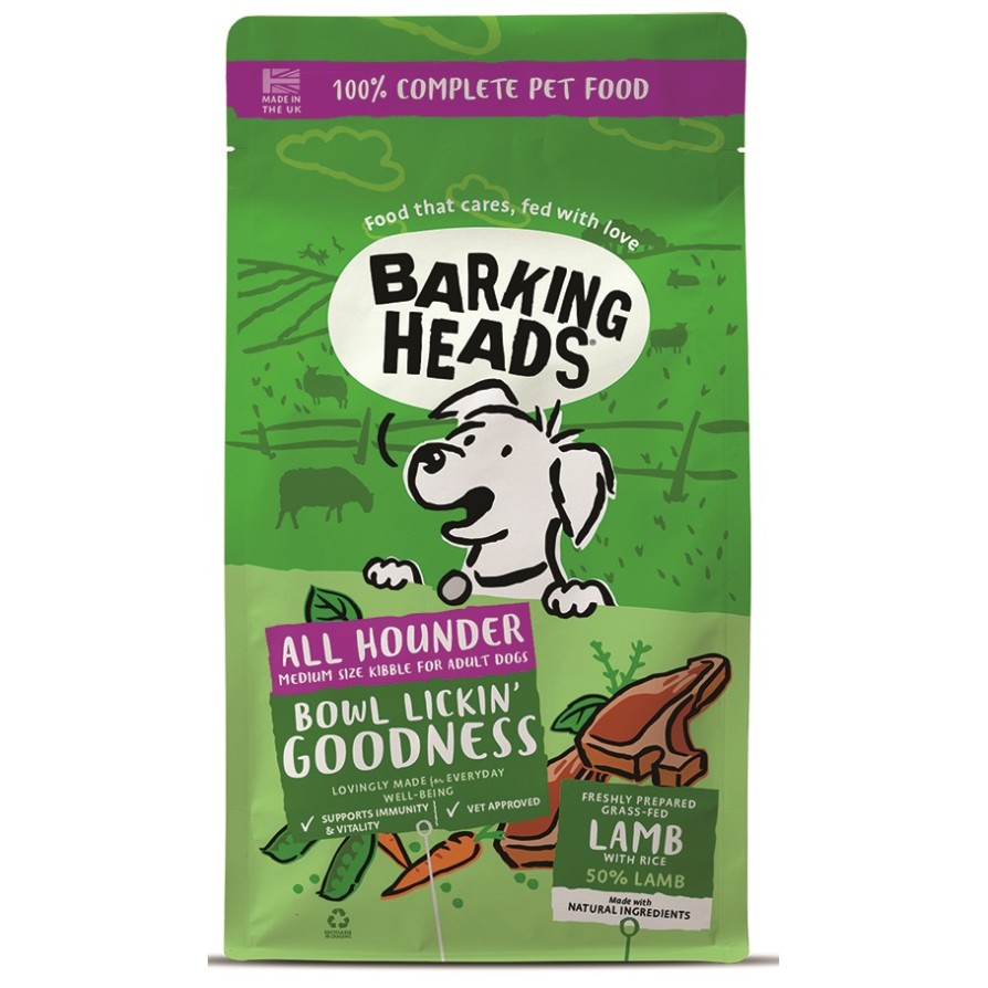 BARKING HEADS CHOP LICKIN LAMB 2KG BARKING HEADS