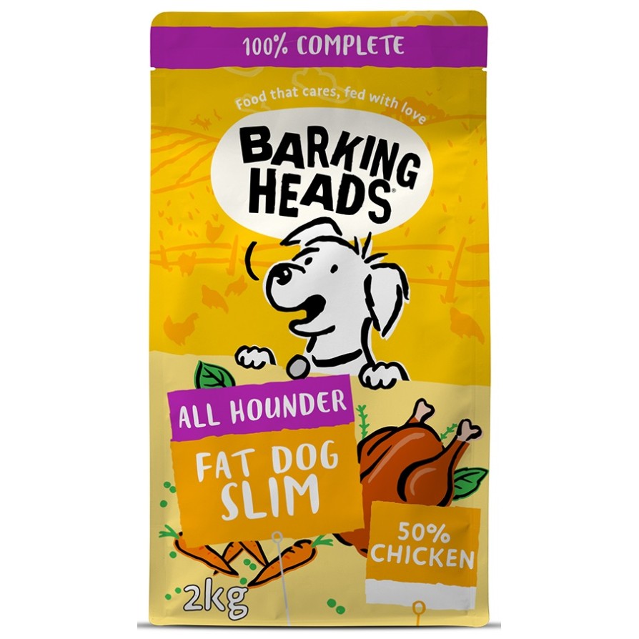 BARKING FAT DOG SLIM CHICKEN & RICE  BARKING HEADS