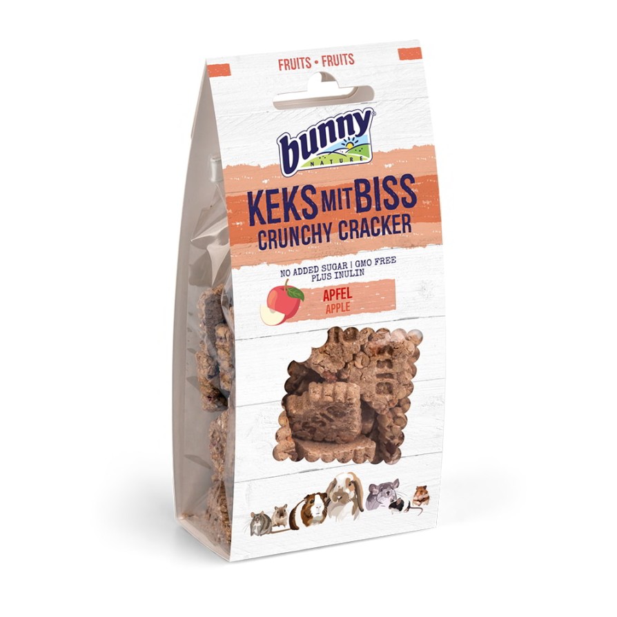CRUNCHY CRACKER ME ΜΗΛΟ 50GR BUNNY