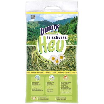 BUNNY ΧΟΡΤΟ FRESH GRASS HAY WITH CAMOMILE 500GR