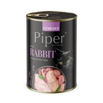 PIPER CAT ADULT STERILISED ΚΟΥΝΕΛΙ 400gr