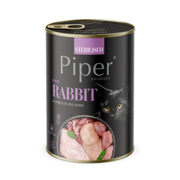 PIPER CAT ADULT STERILISED ΚΟΥΝΕΛΙ 400gr