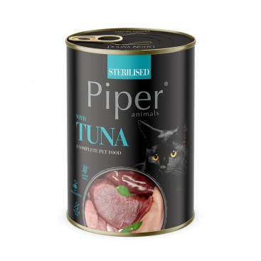 PIPER CAT ADULT STERILISED ΤΟΝΟΣ 400gr