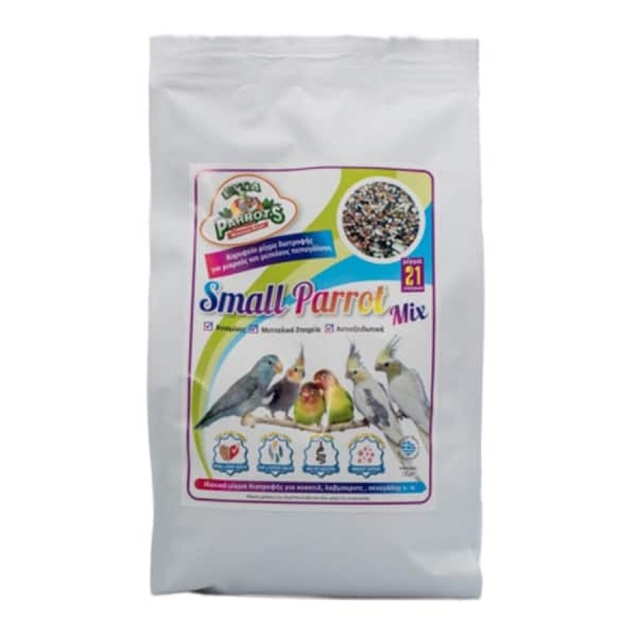 SMALL PARROT MIX 1KG EVIA PARROTS