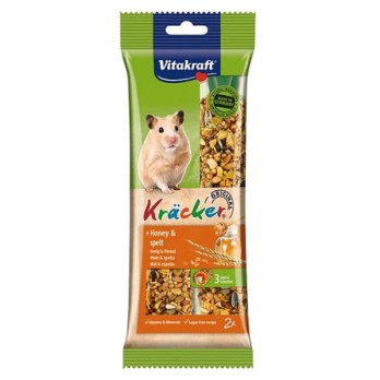 VITAKRAFT KRACKER DUO για Hamster με Μέλι 2sticks