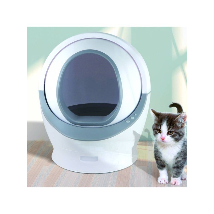 GLEE Ηλεκτρονική Αυτοκαθαριζόμενη Τουαλέτα Γάτας 63,7x63,2x72cm GLEE