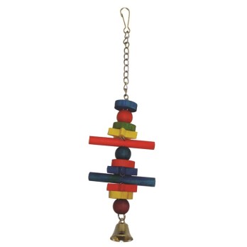 SHOOTING STAR WOOD BIRD TOY 37cm