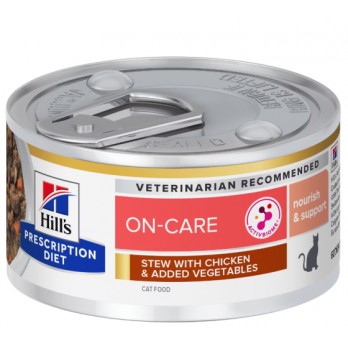 HILL'S PD FELINE OnCare Stew Κοτόπουλο & Λαχανικά (Μαγ.Γεύμα) 82gr